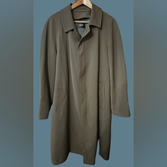 NWOT Sanyo "Breath Thermo" Trench/Raincoat - Picture 1 of 9